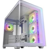 FSP M580-WA Midi Tower Hvid, Towerkabinet Hvid, Midi Tower, PC, Hvid, ATX, micro ATX, Mini-ITX, Glas, SPCC, Spil