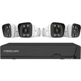 Foscam  FNA 108 E B4 2T wh, Sæt Sort/Hvid