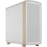 Fractal Design Summit Chalk White Solid, Towerkabinet Hvid/træ