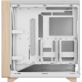Fractal Design Summit Chalk White Solid, Towerkabinet Hvid/træ
