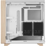 Fractal Design Summit Chalk White Solid, Towerkabinet Hvid/træ