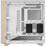 Fractal Design Summit Chalk White Solid, Towerkabinet Hvid/træ