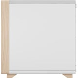 Fractal Design Summit Chalk White Solid, Towerkabinet Hvid/træ