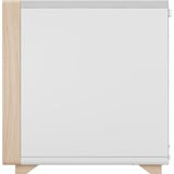 Fractal Design Summit Chalk White Solid, Towerkabinet Hvid/træ