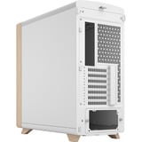 Fractal Design Summit Chalk White Solid, Towerkabinet Hvid/træ