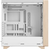 Fractal Design Summit Chalk White Solid, Towerkabinet Hvid/træ