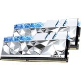 G.Skill Trident Z Royal F4-3600C16D-16GTESC hukommelsesmodul 16 GB 2 x 8 GB DDR4 3600 Mhz Sølv, 16 GB, 2 x 8 GB, DDR4, 3600 Mhz, 288-pin DIMM