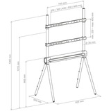 HAGOR Elia Studio Shine Grey, Stand system grå
