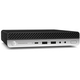 HP A67841V1, Mini-PC Sort/Sølv