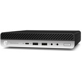 HP ProDesk 600 G5 MP Genanvendt, Mini-PC Sort/Sølv