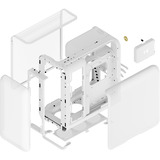 HYTE CS-HYTE-X50A-WW, Towerkabinet Hvid