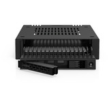 Icy Dock ExpressCage MB741V4P-B, Indramning Sort