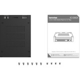 Icy Dock ExpressCage MB741V4P-B, Indramning Sort