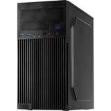 Inter-Tech 88881369, Towerkabinet Sort