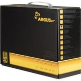 Inter-Tech ArgusNT GPS-700 enhed til strømforsyning 700 W 20+4 pin ATX ATX Sort, PC strømforsyning Sort, 700 W, 100 - 240 V, 47 - 63 Hz, 9/4.5A, 100 W, 700 W