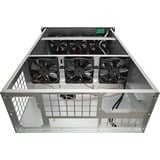 Inter-Tech IPC 4W40 Mining, Server boliger Sort