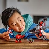 LEGO Captain America mod Red Hulk, Bygge legetøj Byggesæt, 8 År, Plast, 223 stk, 389 g