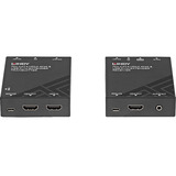 Lindy 70m Cat.6 KVM Extender, HDMI-udvidelse forlænger Sort