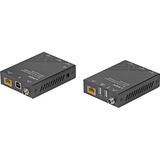 Lindy 70m Cat.6 KVM Extender, HDMI-udvidelse forlænger Sort