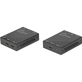 Lindy 70m Cat.6 KVM Extender, HDMI-udvidelse forlænger Sort