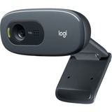 Logitech C270 webcam 3 MP 1280 x 720 pixel USB 2.0 Sort Sort, 3 MP, 1280 x 720 pixel, 720p, 55°, USB 2.0, Sort