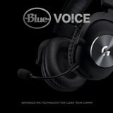 Logitech PRO X Headset 3,5 mm stik Sort, Gaming headset Sort, Headset, Headset, Spil, Sort, Binaural, 2 m