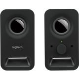 Logitech Z150 Sort Ledningsført 3 W, PC-højttaler Sort, 2.0 kanaler, Ledningsført, 3 W, Sort