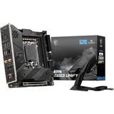 MSI MEG Z690I UNIFY bundkort Intel Z690 LGA 1700 mini ITX Intel, LGA 1700, Intel® Celeron®, Intel® Core™ i3, Intel® Core™ i5, Intel® Core™ i7, Intel® Core™ i9, Intel® Pentium®, DDR5-SDRAM, 64 GB, DIMM