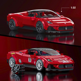 Mattel Brick Shop Hot Wheels Maserati MC20, Bygge legetøj Byggesæt, 10 År, Plast, 250 stk, 780 g