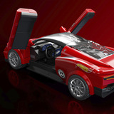 Mattel Brick Shop Hot Wheels Maserati MC20, Bygge legetøj Byggesæt, 10 År, Plast, 250 stk, 780 g