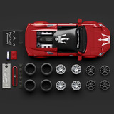 Mattel Brick Shop Hot Wheels Maserati MC20, Bygge legetøj Byggesæt, 10 År, Plast, 250 stk, 780 g