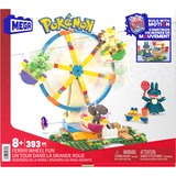 Mattel Pokémon Ferris Wheel Fun, Bygge legetøj Byggesæt, 8 År, Plast, 393 stk, 674,5 g