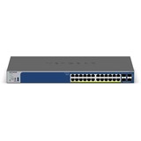 Netgear GS728TXP-300EUS, Switch grå