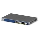 Netgear GS728TXP L2/L3 10G Ethernet (100/1000/10000) Strøm over Ethernet (PoE) Sort, Switch grå, L2/L3, 10G Ethernet (100/1000/10000), Fuld duplex, Strøm over Ethernet (PoE), Stativ-montering
