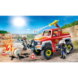 PLAYMOBIL Action Heroes Brandbil, Bygge legetøj 