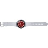 SAMSUNG Galaxy Watch6 Classic 43 mm Digital Berøringsskærm Sølv, SmartWatch Sølv, Berøringsskærm, 52 g