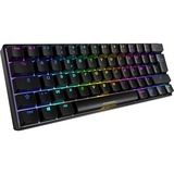 Sharkoon SGK50 S4 tastatur USB AZERTY Fransk Sort, Gaming-tastatur Sort, FR-layout, Kalih rød, 60%, USB, AZERTY, RGB LED, Sort