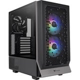 Thermaltake Ceres 300 TG ARGB, Towerkabinet Sort