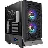 Thermaltake Ceres 300 TG ARGB, Towerkabinet Sort
