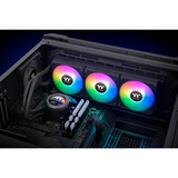 Thermaltake TH360 V2 Ultra EX ARGB CPU AIO væskekøler, Vandkøling Sort