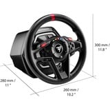Thrustmaster T128 Sort USB Rat + Pedaler Analog/digital PC, Xbox One, Xbox Series S, Xbox Series X, Xbox One X, Xbox One S Sort, Rat + Pedaler, PC, Xbox One, Xbox Series S, Xbox Series X, Xbox One X, Xbox One S, Håndbremseknap, View button, Setting button, Retningsknapper, Knappen Menu, Knappen Del, Analog/digital, 0 - 270, 0 - 900°, Hybrid drive