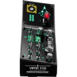 Thrustmaster VIPER Panel Sort USB Joystick + håndtag til motorstyring PC, Steuerpanel Sort, Joystick + håndtag til motorstyring, PC, Ledningsført, USB, Sort, Kabel