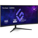 ViewSonic Gaming Skærm Sort