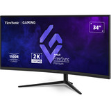 ViewSonic Gaming Skærm Sort