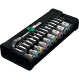 Wera 8100 SA 10 Zyklop Metal, Værktøjssæt Sort/Grøn