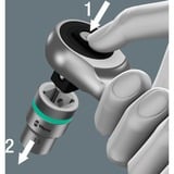 Wera 8100 SA 10 Zyklop Metal, Værktøjssæt Sort/Grøn