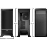 be quiet! DARK BASE PRO 901 | Black Full Tower Sort, Store towerkabinet Sort, Full Tower, PC, Sort, ATX, EATX, micro ATX, Mini-ATX, XL-ATX, Aluminium, Glas, Stål, Spil