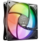 be quiet! Light Wings LX PWM 140mm Omvendt, Sag fan Sort