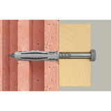fischer Expansionspløk SX Plus 14x70, Dyvel Lys grå