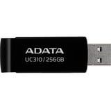 ADATA UC310-64G-RBK, USB-stik Sort